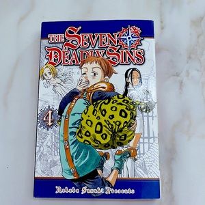 Fourth vol of manga series “The Seven Deadly Sins”